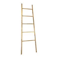 Bamboo Ladder 6' H, 21"W x 72"H