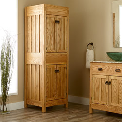 72" MISSION LINEN CABINET - Bathroom Cabinets