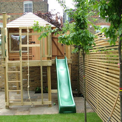 A raised playhouse - Outdoor Playhouses