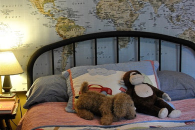 Elegant bedroom photo in Other