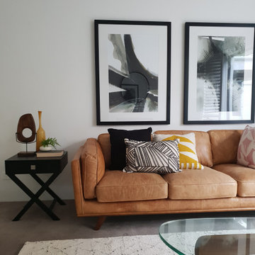 Living Spaces installed/styled by Mortimer & White
