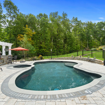 Freeform Pool in Bolton, CT