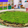Flagship Carpets VA1005-71FS 12' Round Forest Floor Seating Educational Rug