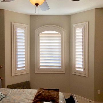 "Arch Top" Plantation Shutter applications
