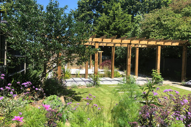 Moderner Garten in Berkshire