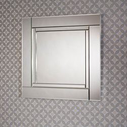 Decora Quadrat Silver Mirror - Deknudt Mirrors - Wall Mirrors