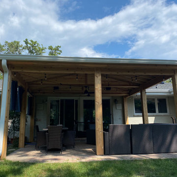 Open Porch with Hip Roof in Lake Forest, IL