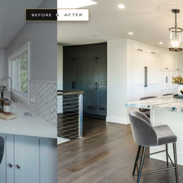 Kitchen Before & After • Atelier Noël