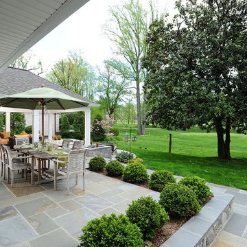AZEK Deck, Patio and Basement Addition at a Rockville Country Club