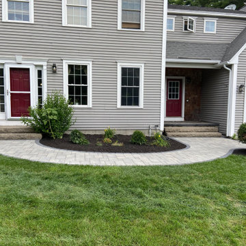 Front Walkway and Back Patio