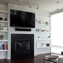 Floating Shelves in Living Room - Display And Wall Shelves 