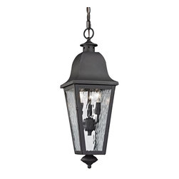 Forged Brookridge Outdoor Pendant Light - Outdoor Hanging Lights