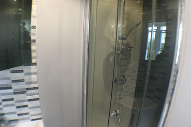 Photo of a small contemporary bathroom in Kent.