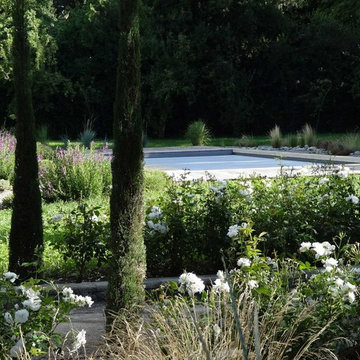 Un jardin dans les Alpilles à l'accent Anglais