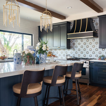 Sophisticated Black Kitchen