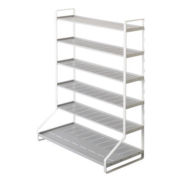 Kids' Parking Garage, Steel, White