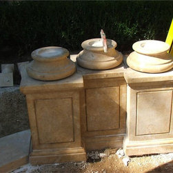Custom Marble Garden Gazebo - Gazebos
