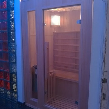 Saunas traditionnel et infrarouge en bois