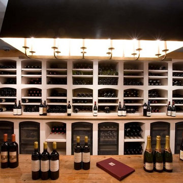 Wine cellar of Burgundy limestone