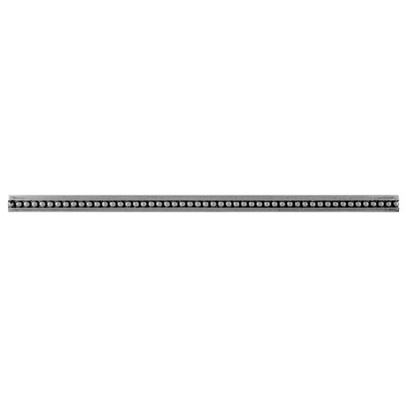 Droplet Metal Border Liner Tile Nickel 9/16"x12", Set of 5