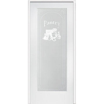 French Interior Door Pantry  31.5"x81.75" Left Hand In-Swing