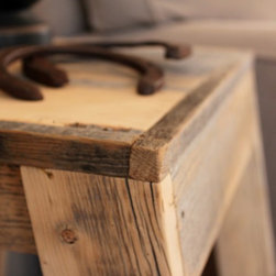 Reclaimed Wood Side Table - Side Tables And End Tables