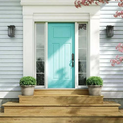 Custom Colour Front Door with Sidelites - Products