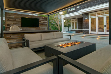 Example of a patio design in San Francisco