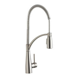 Elkay Avado Kitchen Faucet w/ Semi-Professional Spout, Lustrous Steel - Kitchen Faucets