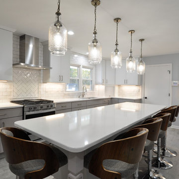 Contemporary Kitchen Remodel Fredericksburg, VA