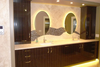 Home design - contemporary home design idea in Los Angeles
