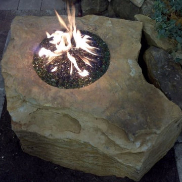 Natural Stone Fire Pits - Fireboulders