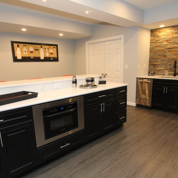 Reisterstown Stone Facade Basement