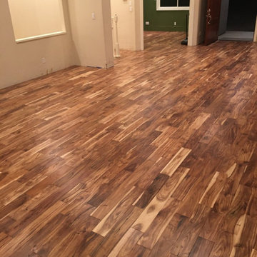 Solid Wood Flooring Project