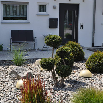 Reihenhausgarten Vorgarten