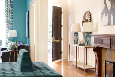 Inspiration for a transitional entryway remodel in Seattle