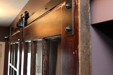 Closet Doors - Old doors on new hardware