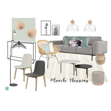 Shopping déco pour un salon