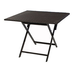 North Cape 36" Villa Folding Table - Outdoor Dining Tables
