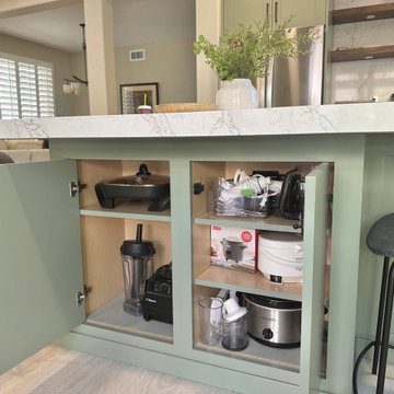 186 – Tustin – Modern transitional Kitchen Remodel