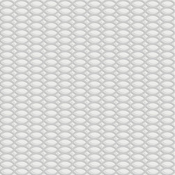 Tressage 24"x24" in Blanc Gris - Tile