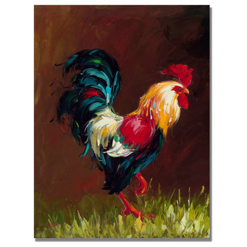 'Rooster' Canvas Art by Rio