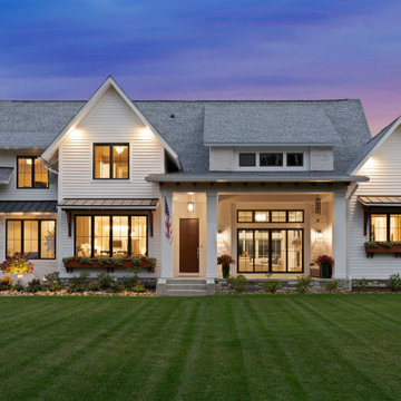 Front View - Dusk