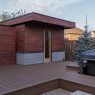 2024 Project Gallery- Kitchen and Outdoor Sauna