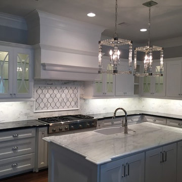 Noel's Fine Floors Custom. Kitchen Backsplash