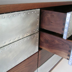 Walnut Credenza - Buffets And Sideboards