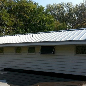 Metal Roof, Snow Guards, Gutter & Downspout, Soffit/Fascia and JH Siding