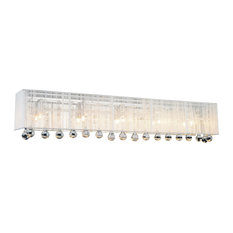 5-Light Wall Sconce with Chrome Finish