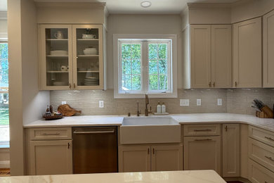 Example of a french country home design design in Other