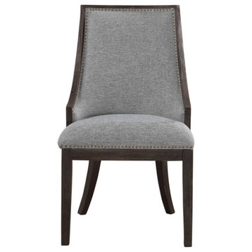 Uttermost 23481 Janis - 39.5 inch Accent Chair - 22.5 inches wide by 26.5 inches